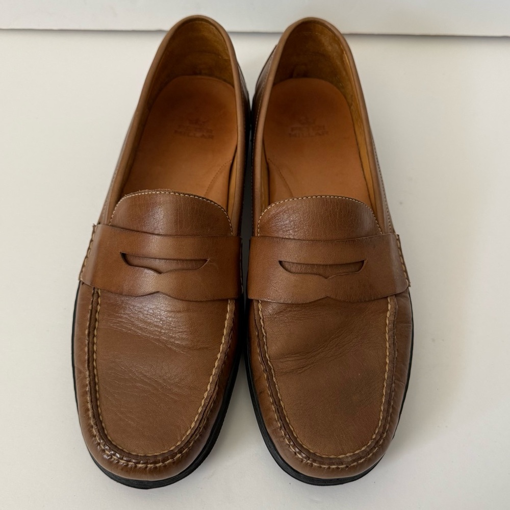 Peter Millar Men’s Napa Penny Driver Loafer Size 11 - Picture 2 of 7